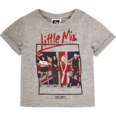 Mini girls Little Mix print t-shirt